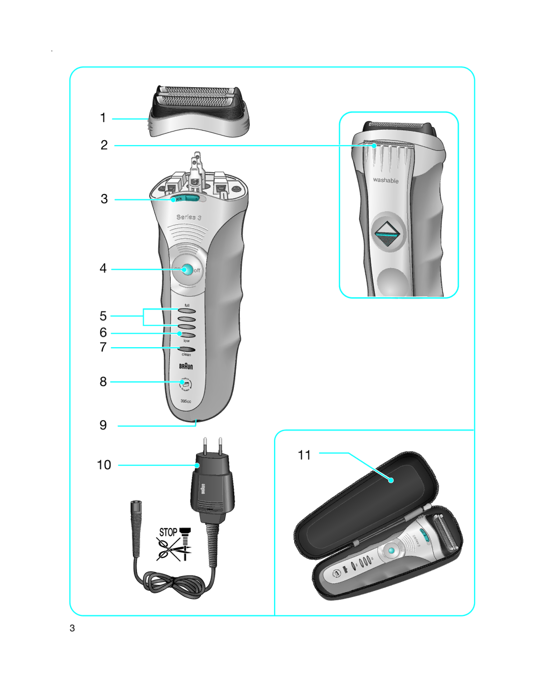 Braun 5772 manual Stop 