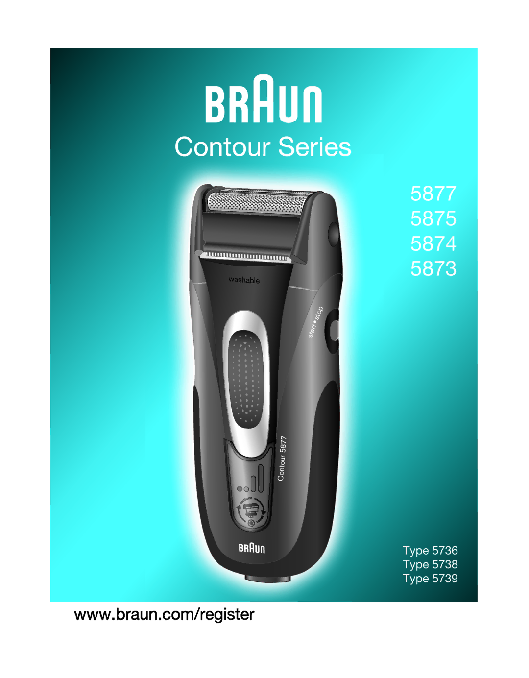 Braun manual 5877 5875 5874 5873 