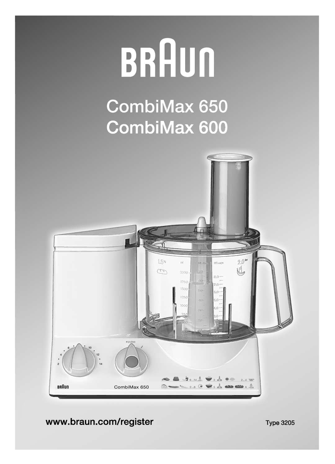 Braun 650 manual CombiMax 