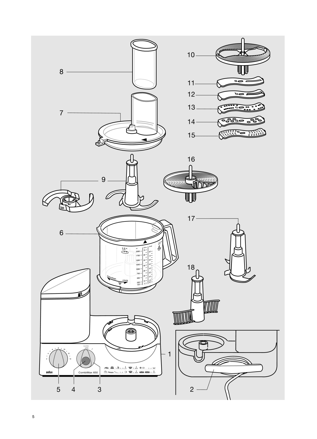 Braun 650 manual CombiMax 