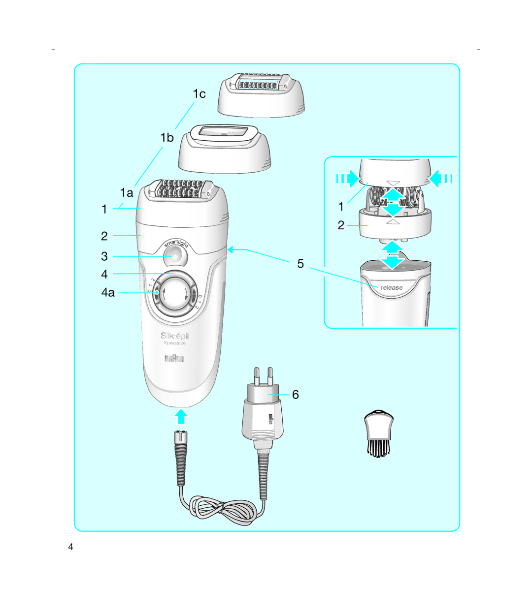 Braun 7180 manual Release 