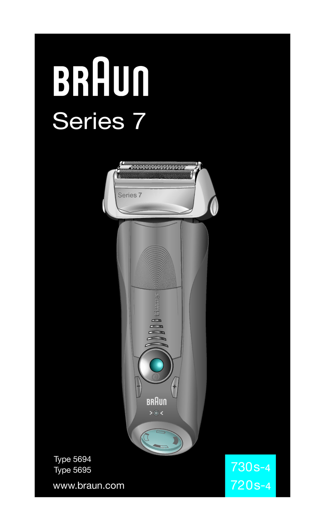 Braun 720S-4, 730S-4 manual Series 