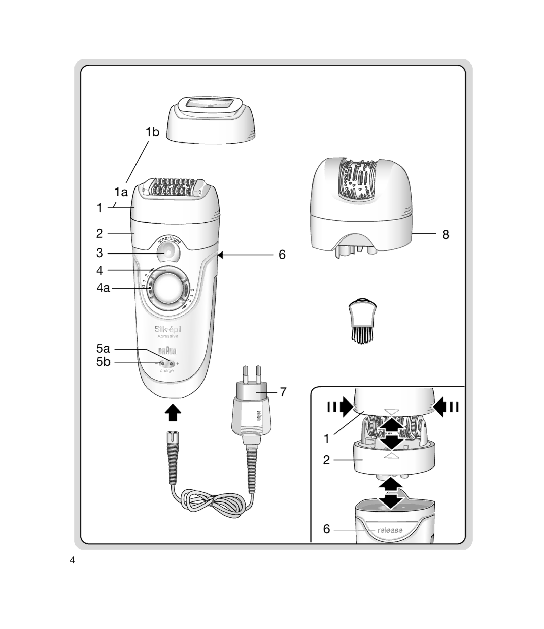 Braun 7381 WD manual Release 