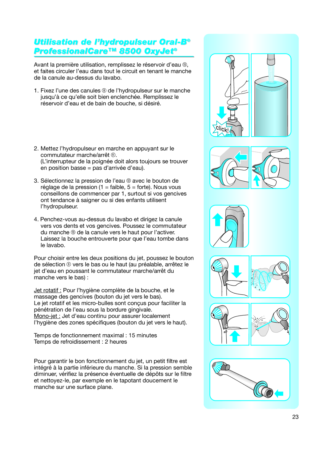 Braun 8500 Series manual 