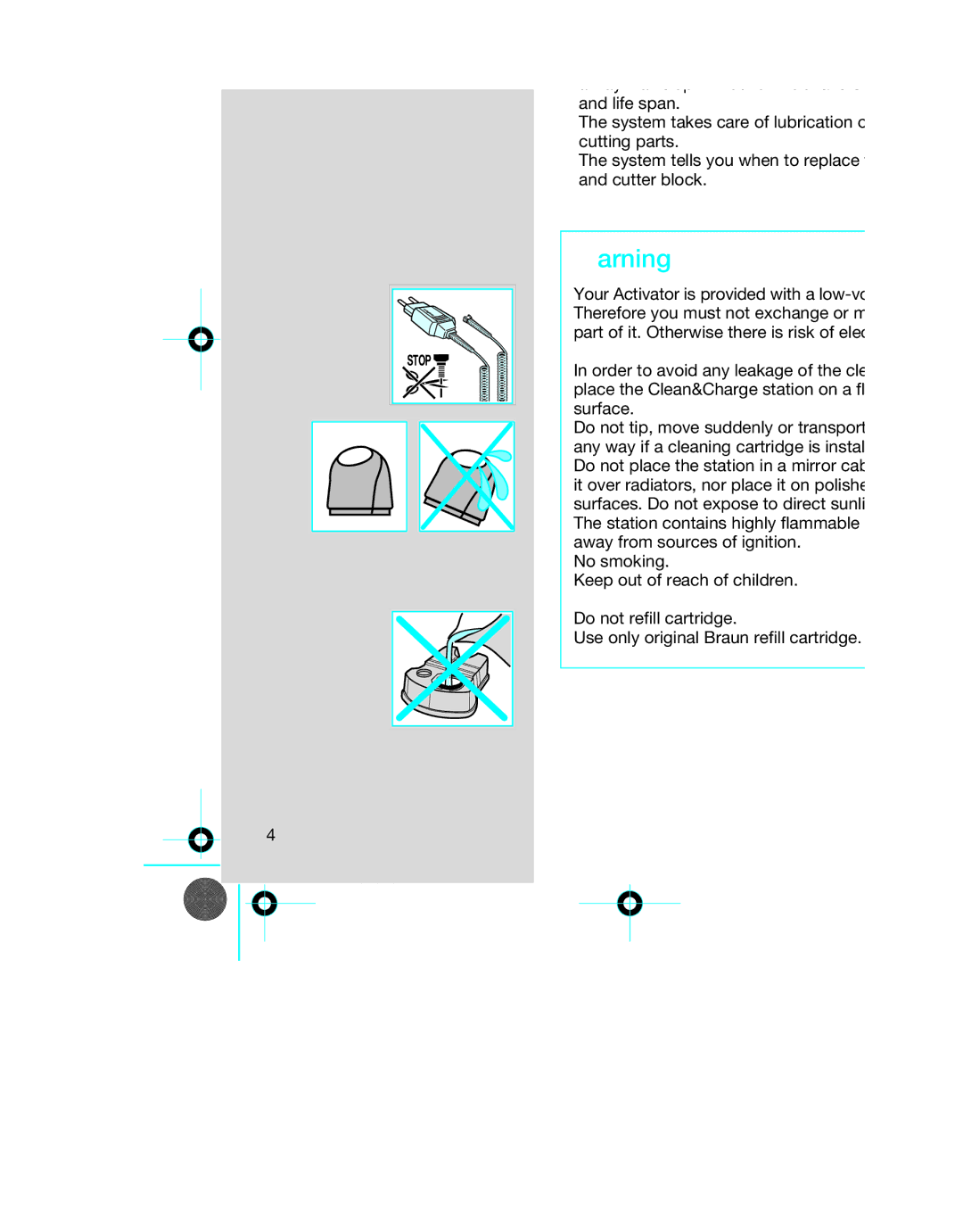 Braun 8595 manual English 