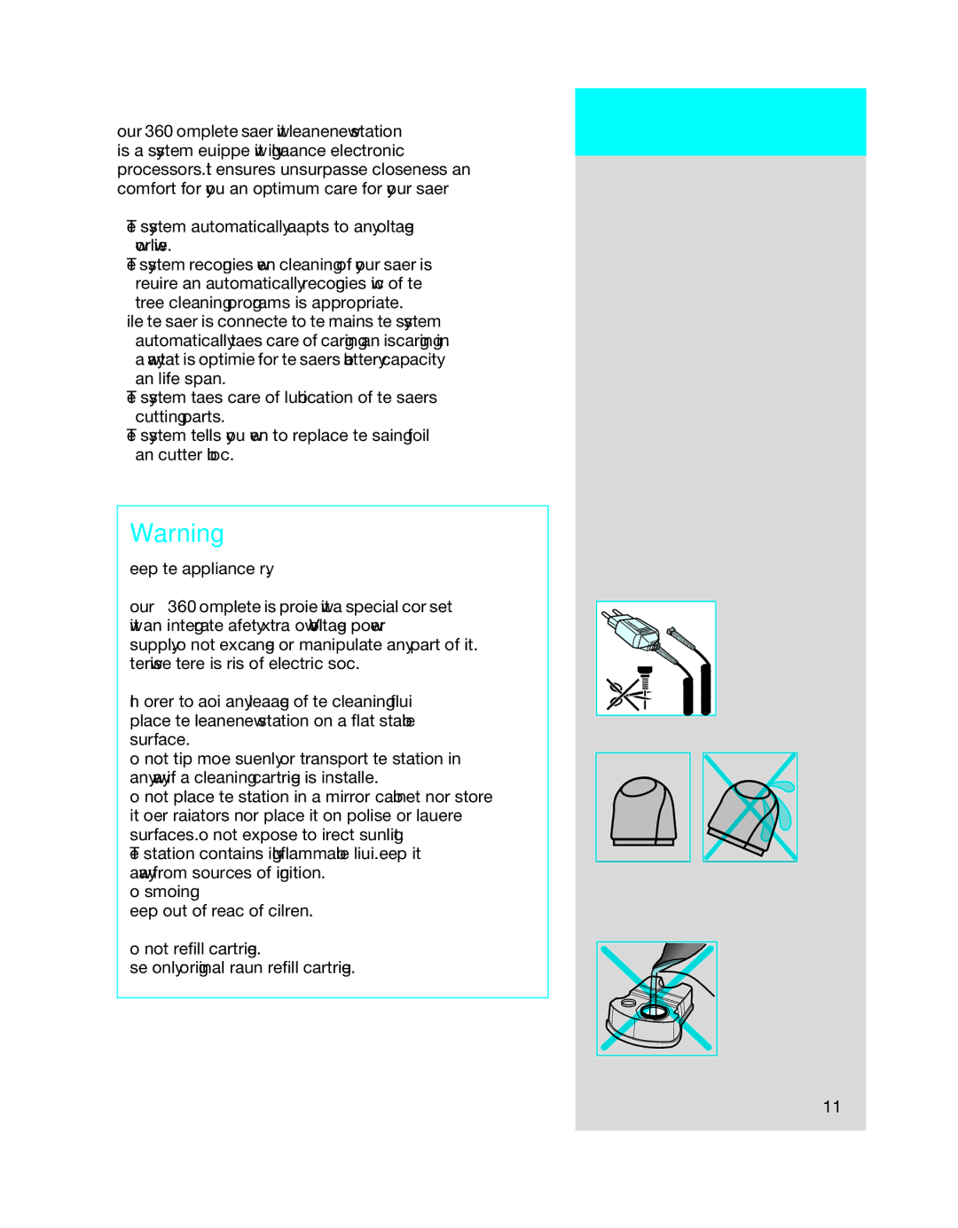 Braun 8985 manual English 