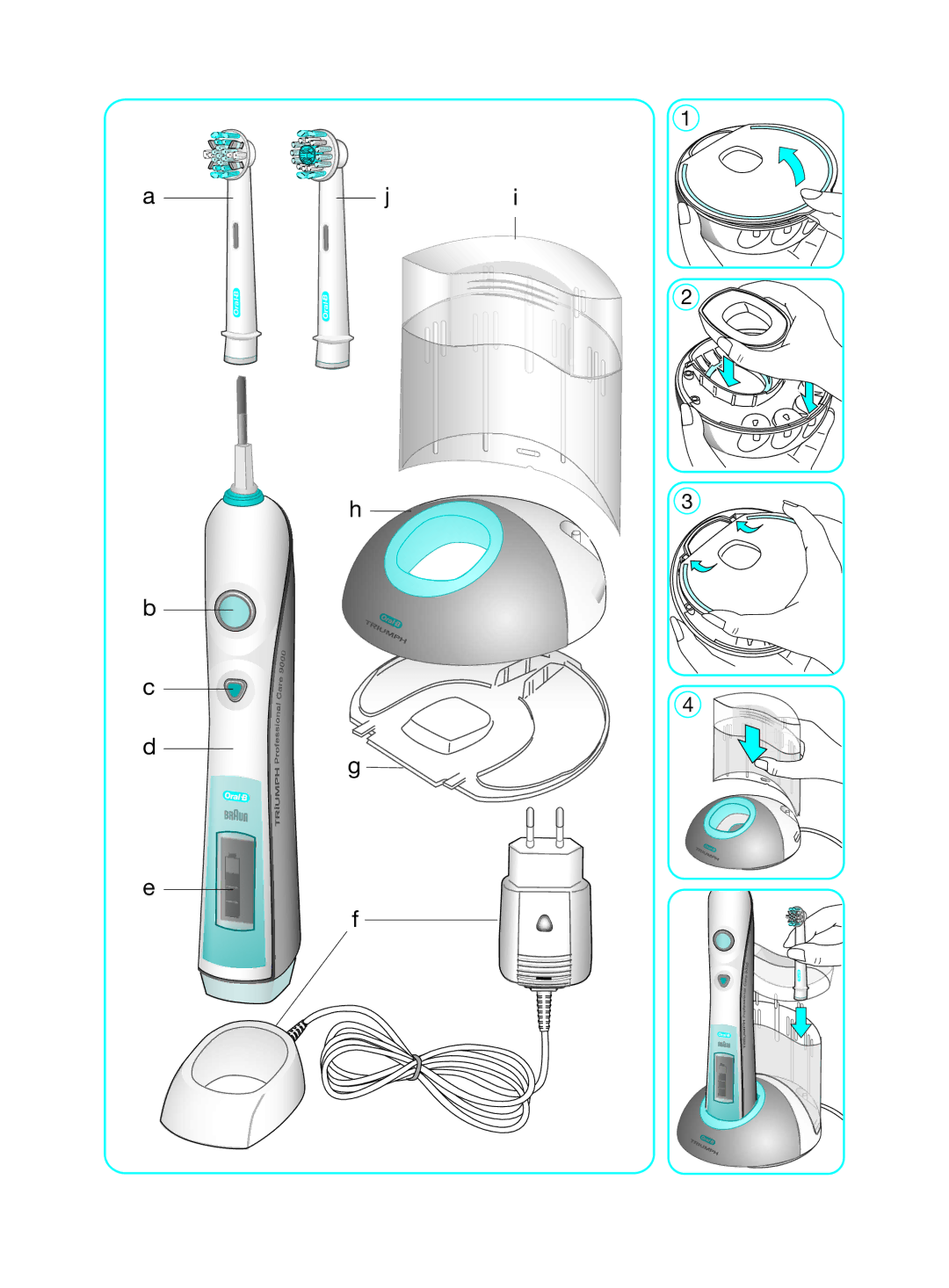 Braun 9500 manual Oral 