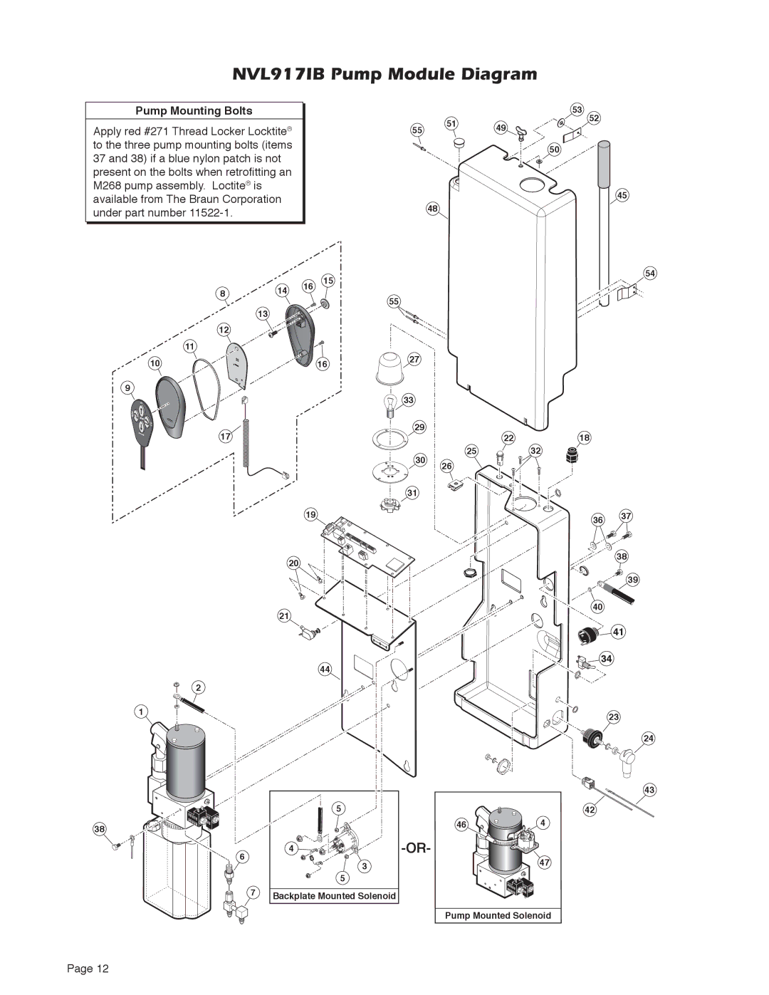 Braun A2 service manual  0UMP-ODULE $IAGRAM 