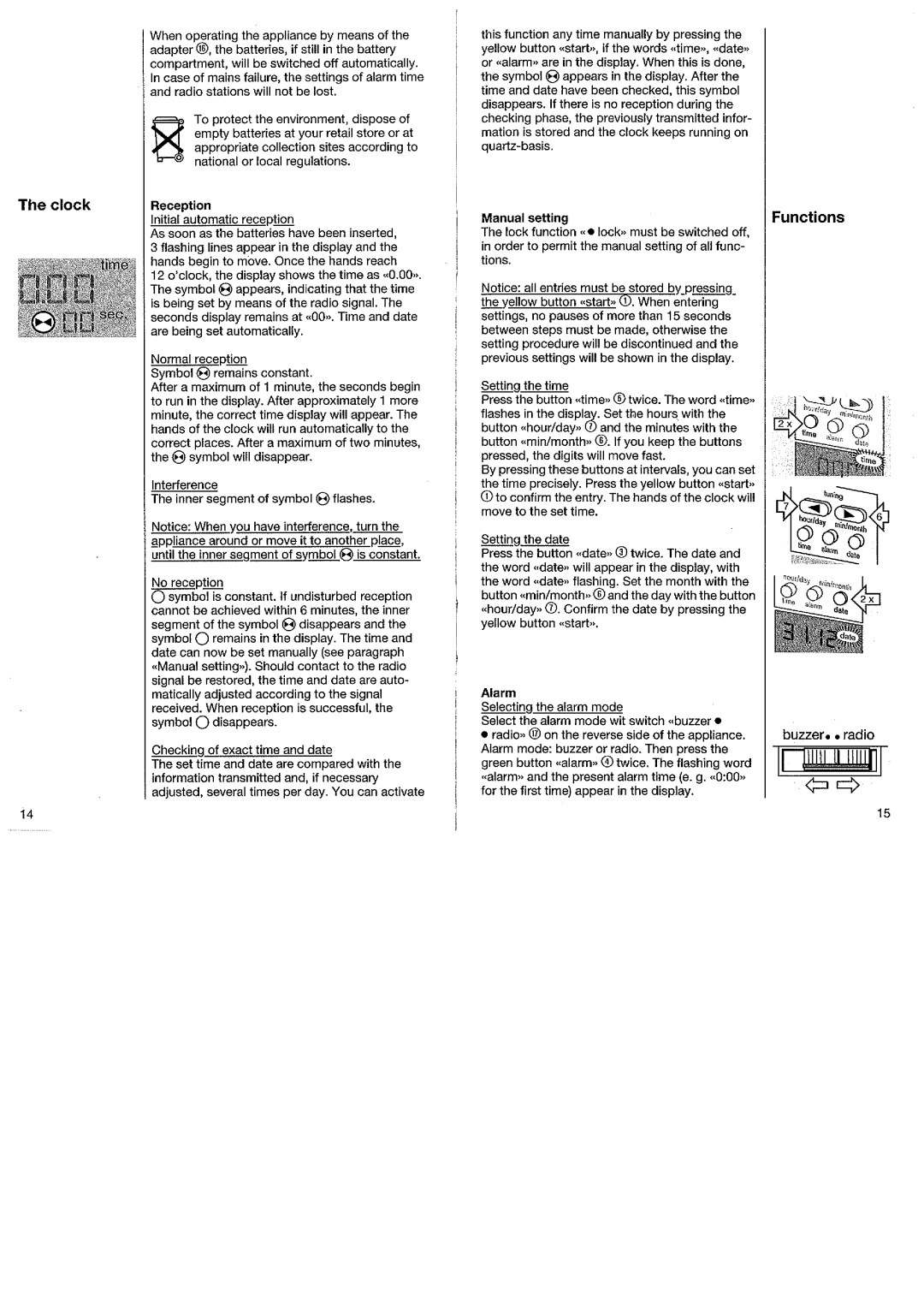 Braun ABR 314 DF manual 