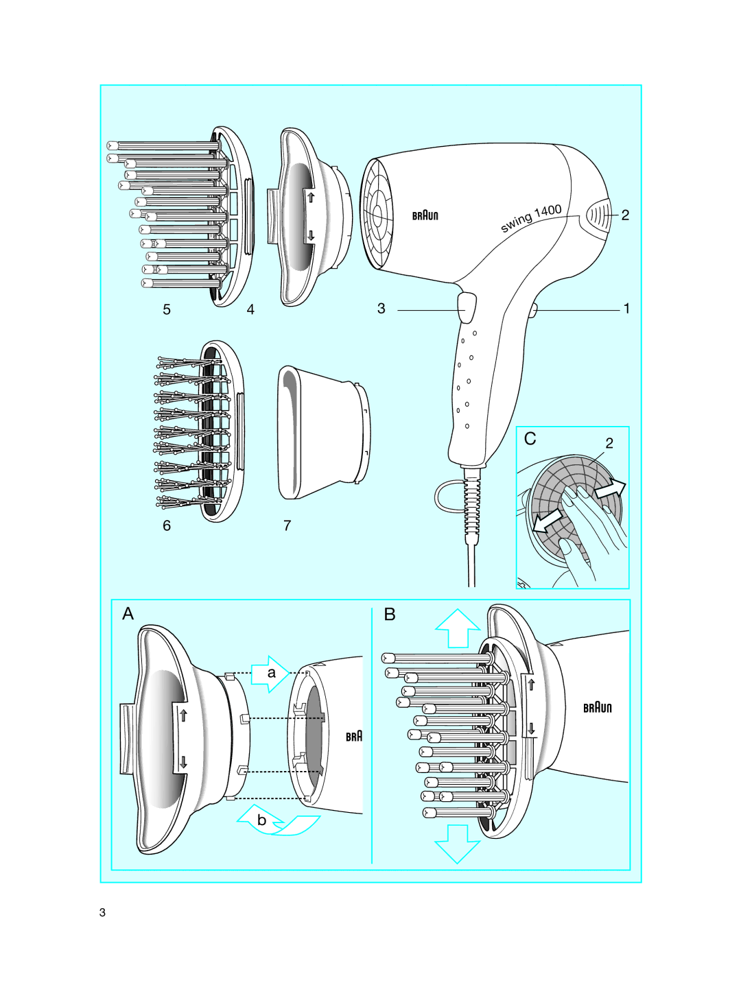 Braun BC1400 V2 manual 