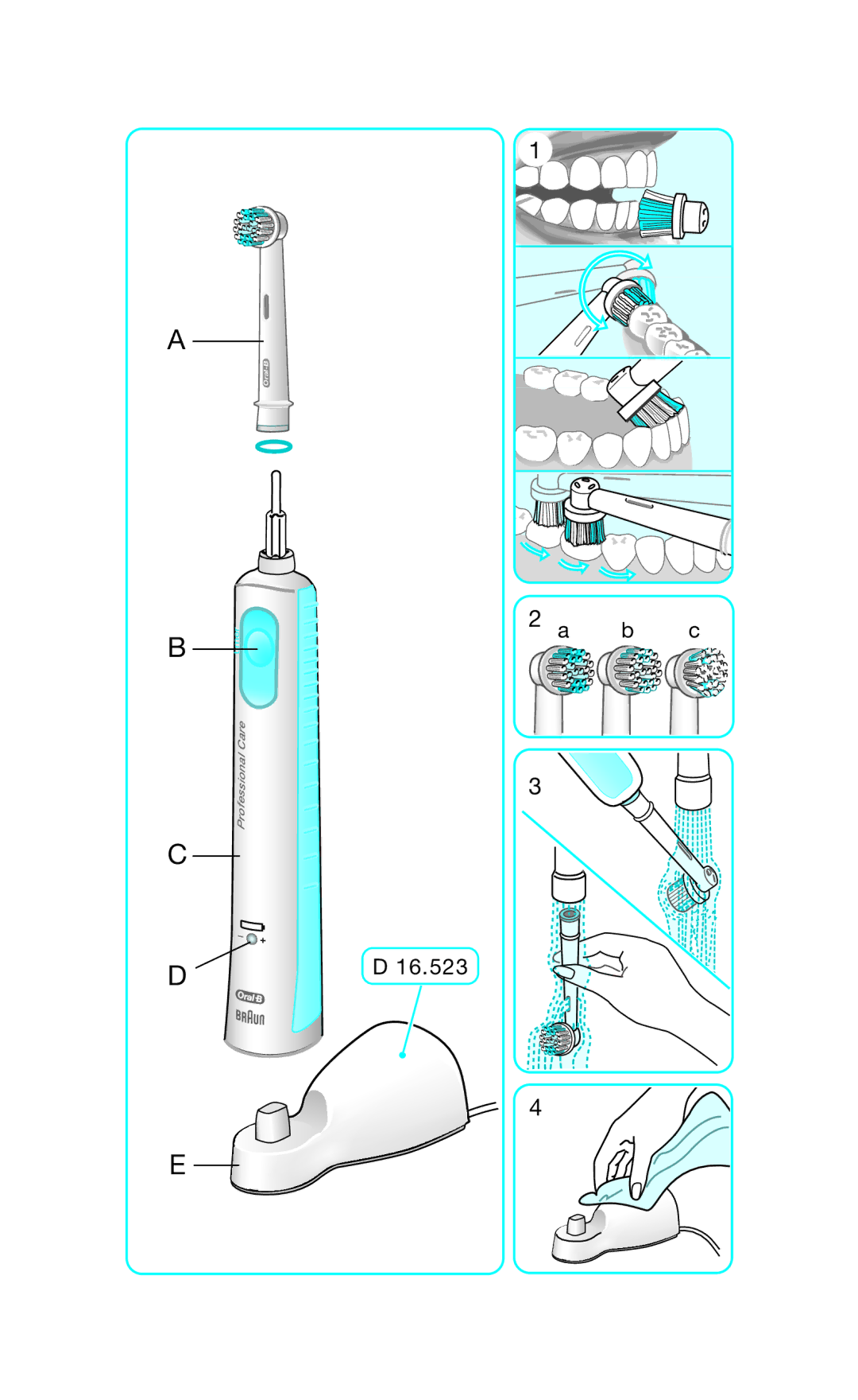 Braun D 16.523 manual 