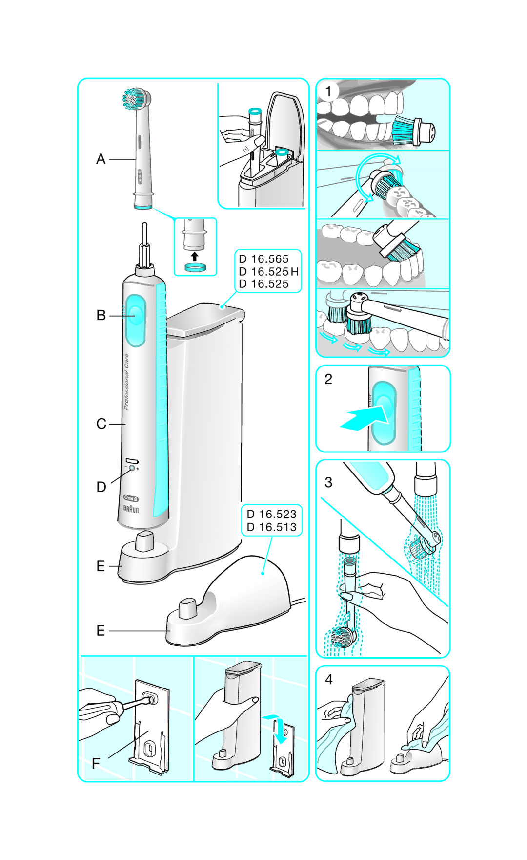 Braun D16.565 manual 