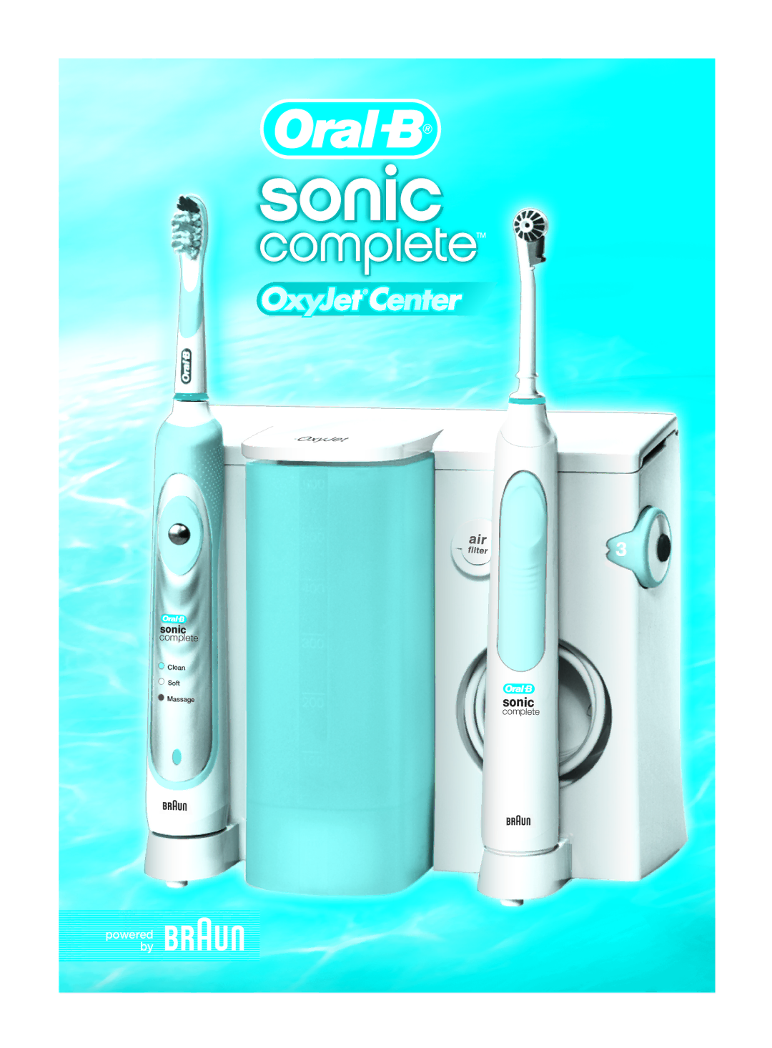 Braun Electric Toothbrush manual Powered by 