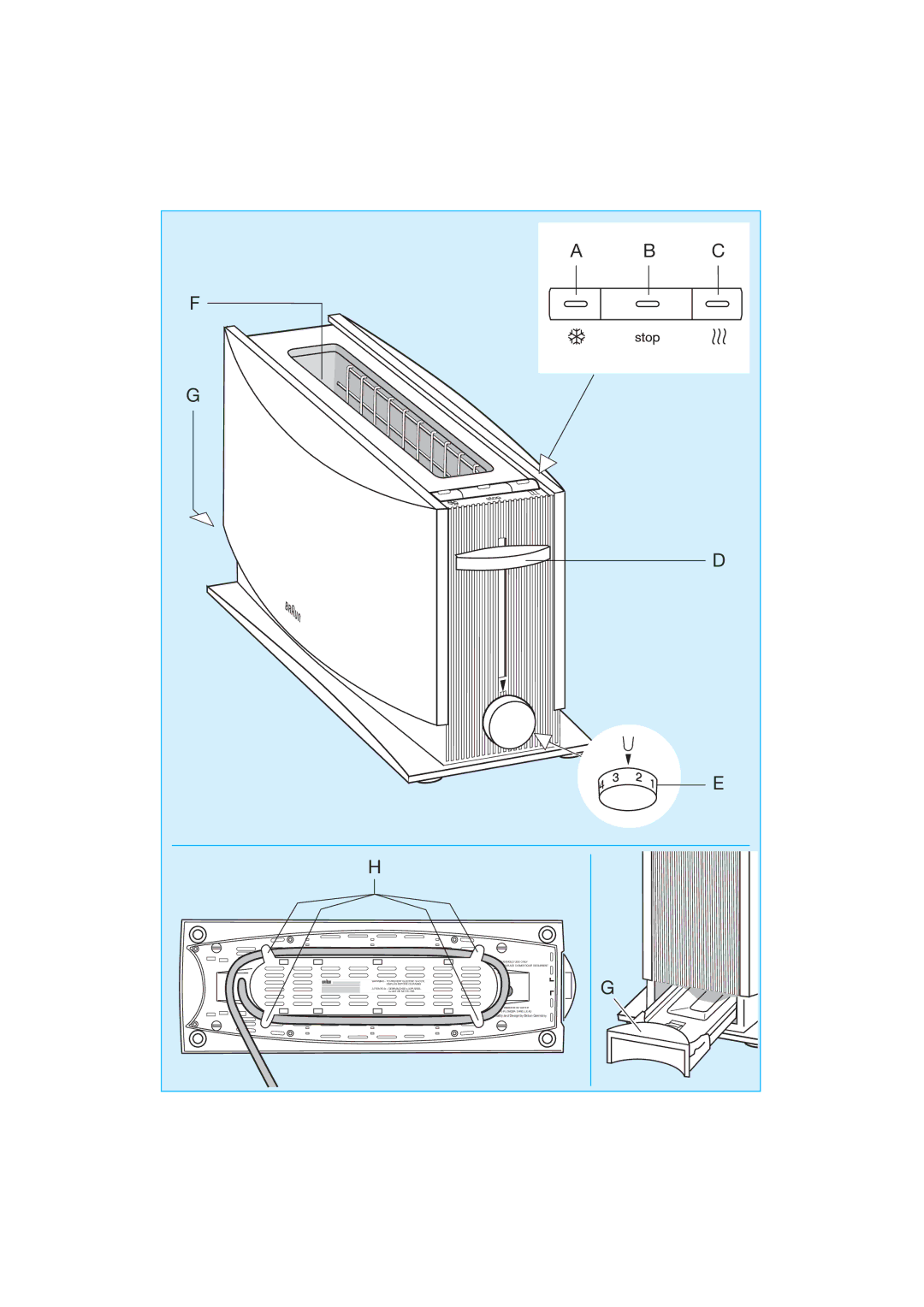 Braun HT 500W, HT 500 B manual Quality and Design by Braun Germany 