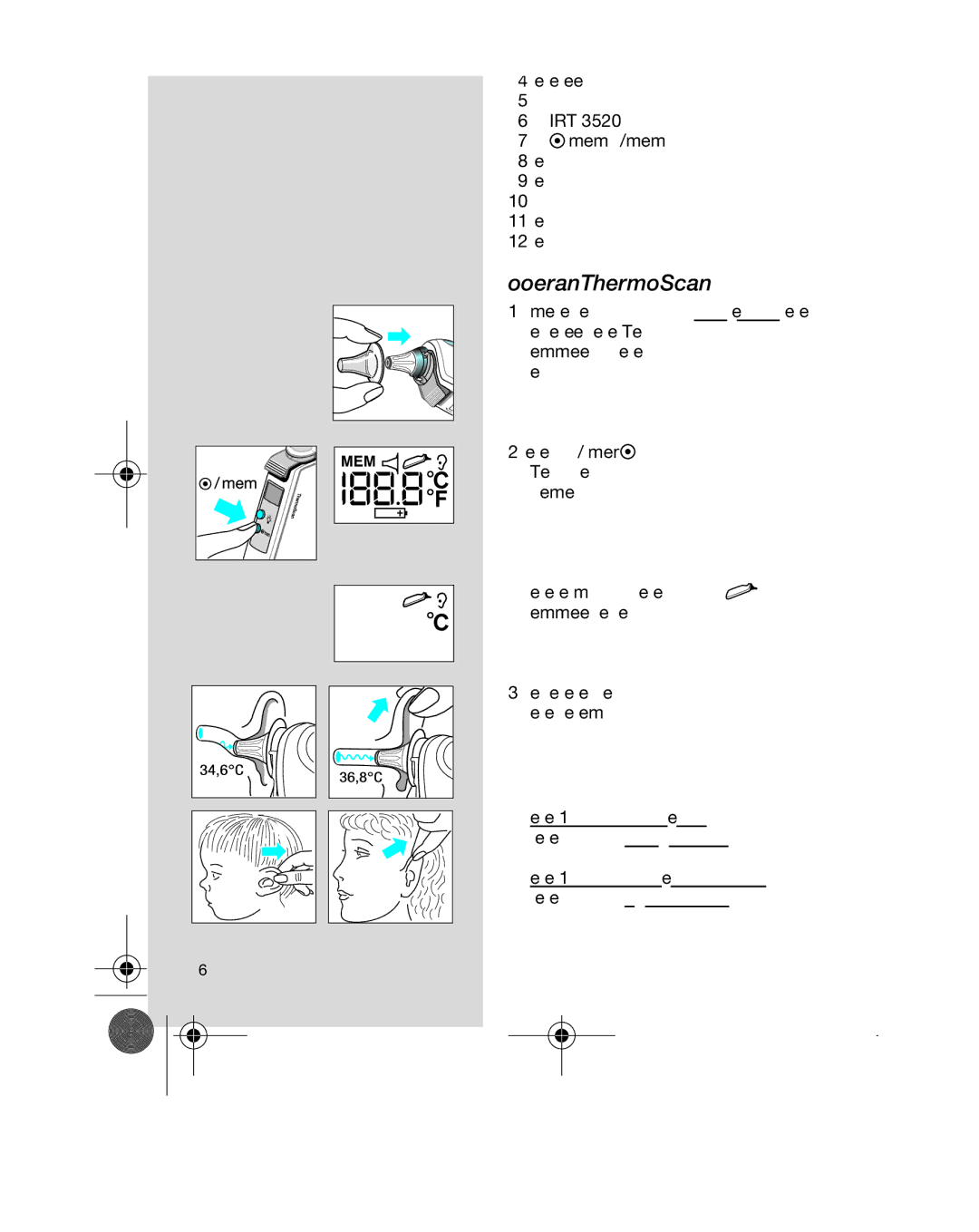 Braun IRT 3020, IRT 3520 manual Product description, How to use Braun ThermoScan 