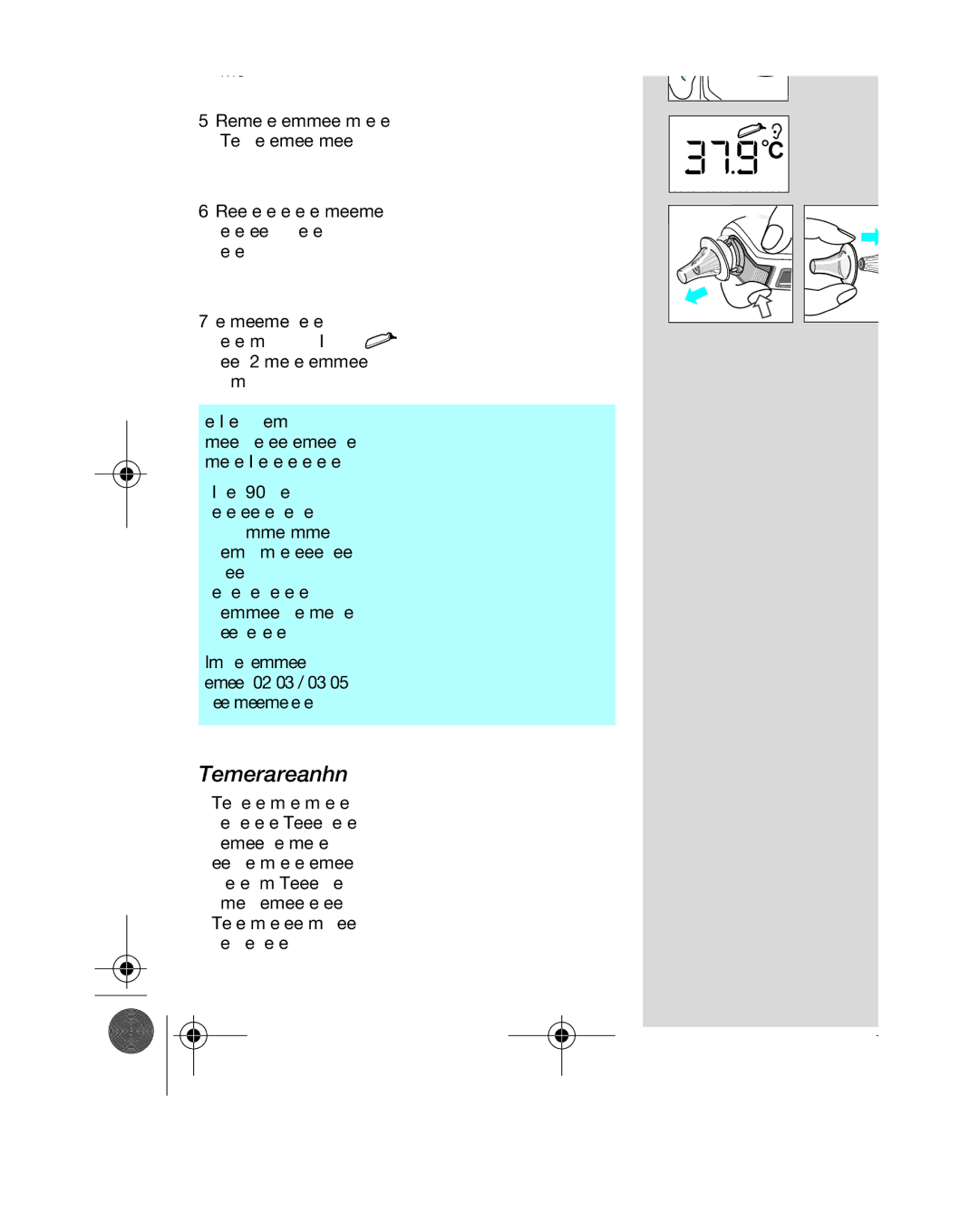 Braun IRT 3520, IRT 3020 manual Temperature taking hints 