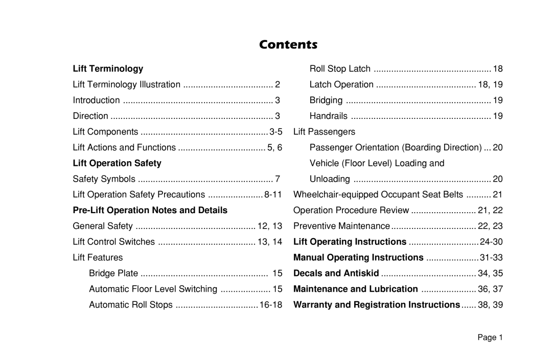 Braun L955 manual Contents 