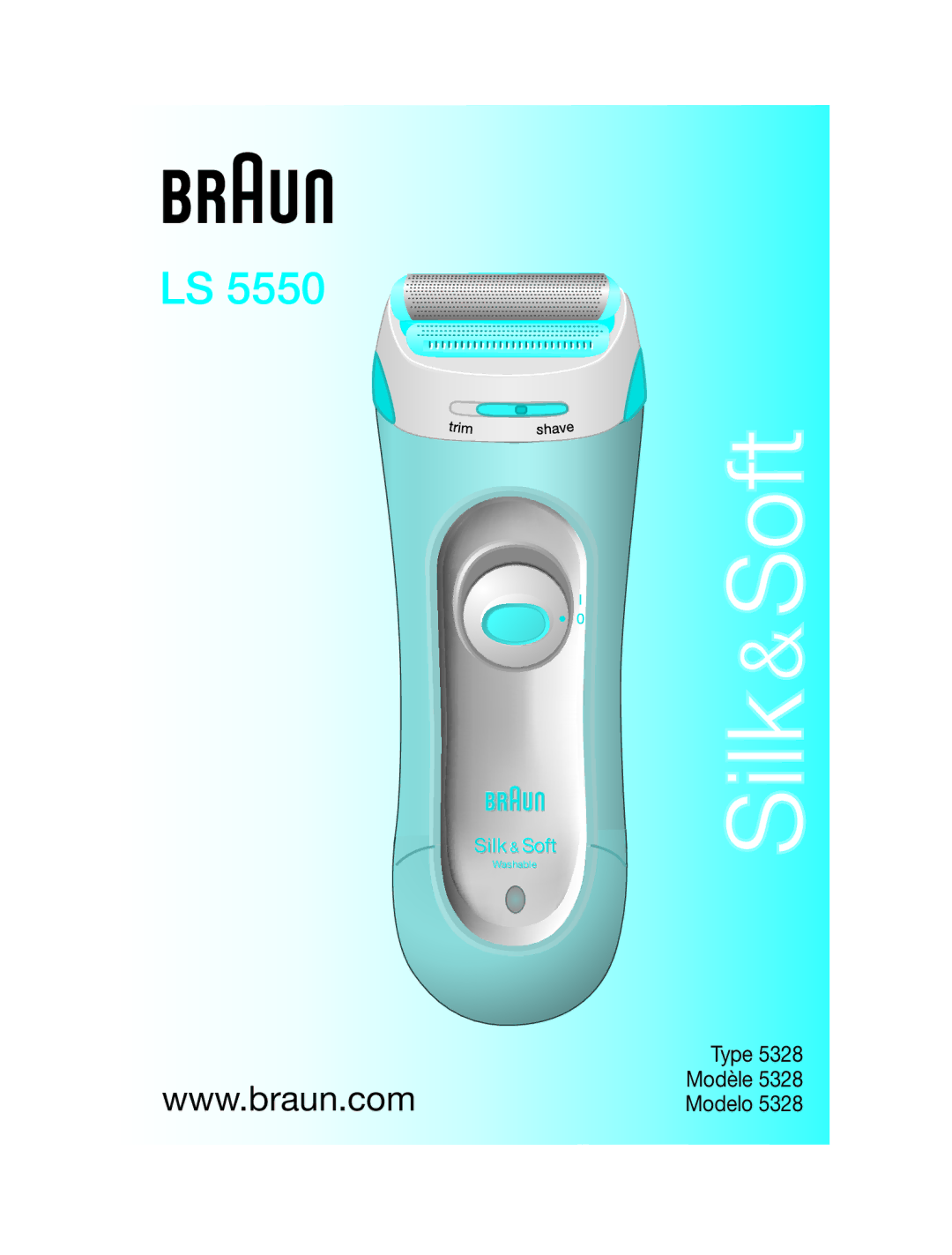 Braun LS 5500 manual Silk&Soft 