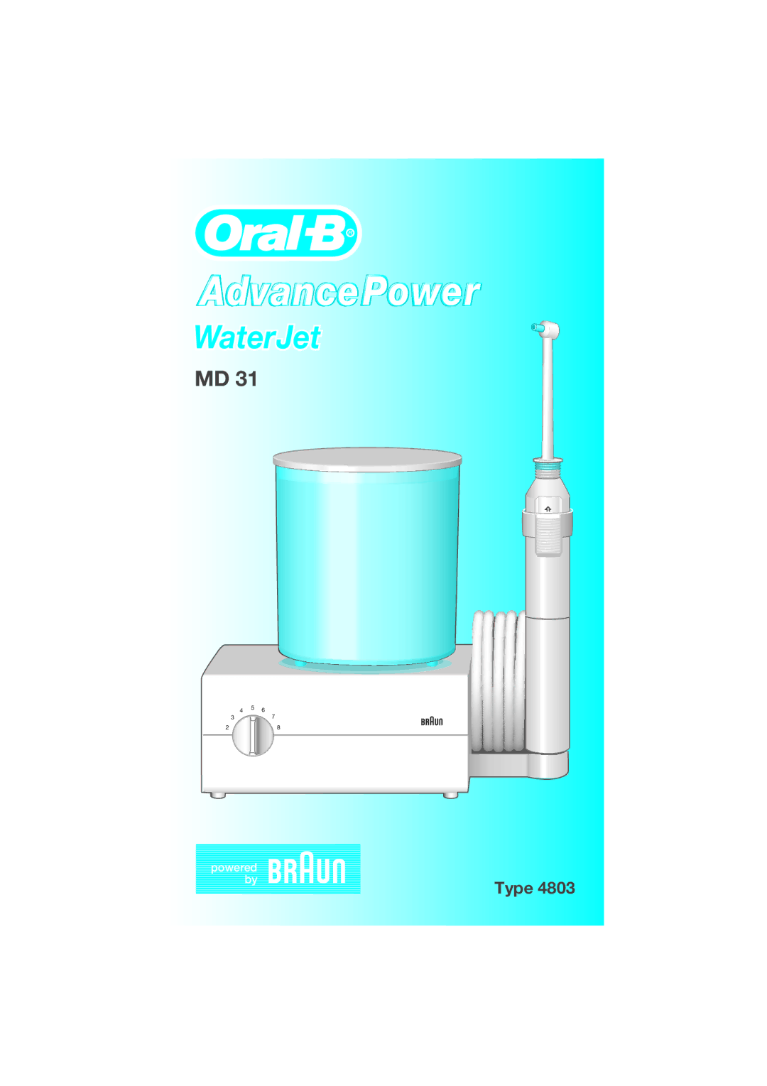 Braun MD 31 manual AdvancePower 