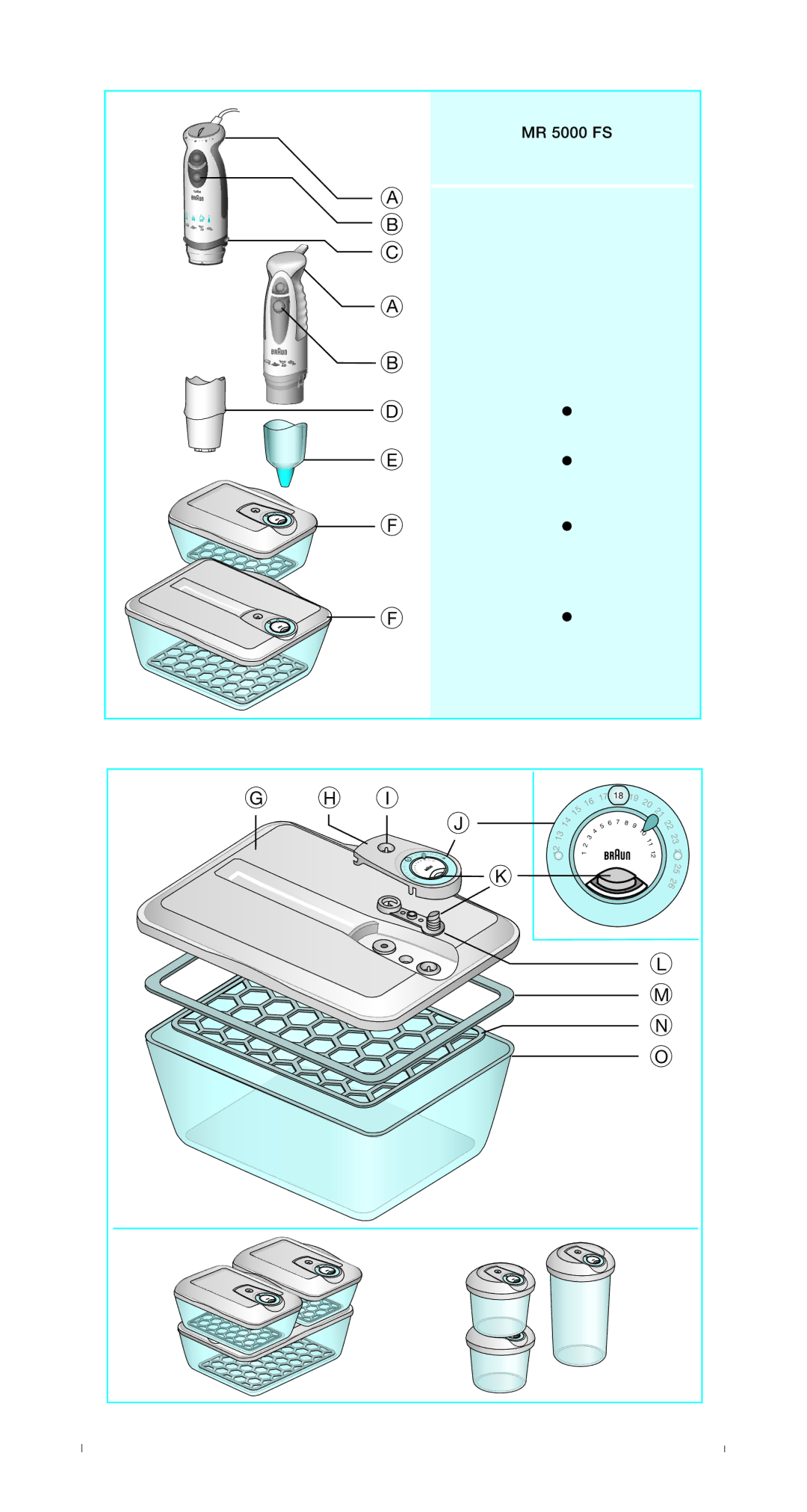 Braun MR 5000 FS manual 