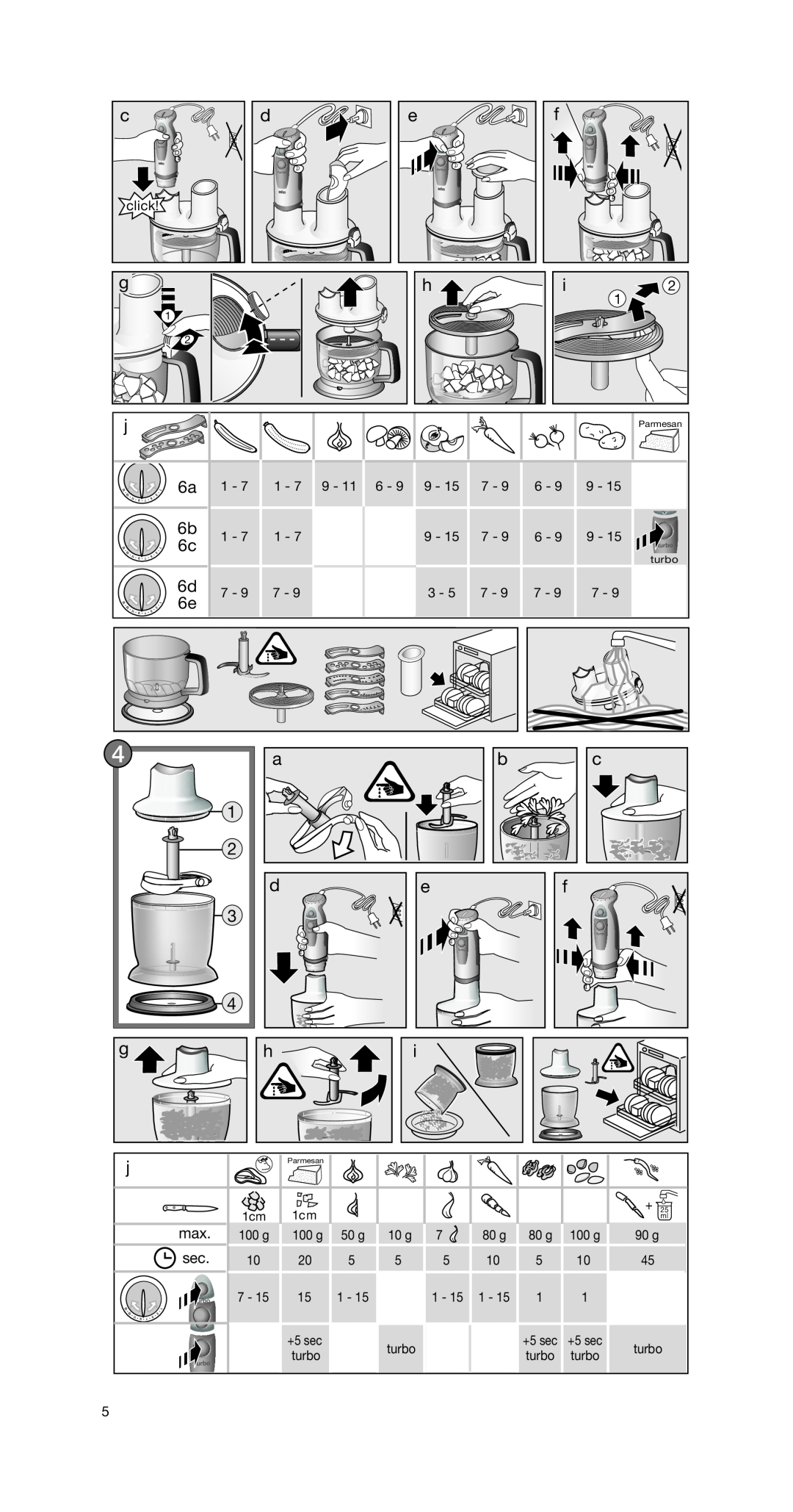 Braun MR 550 Buffet manual 