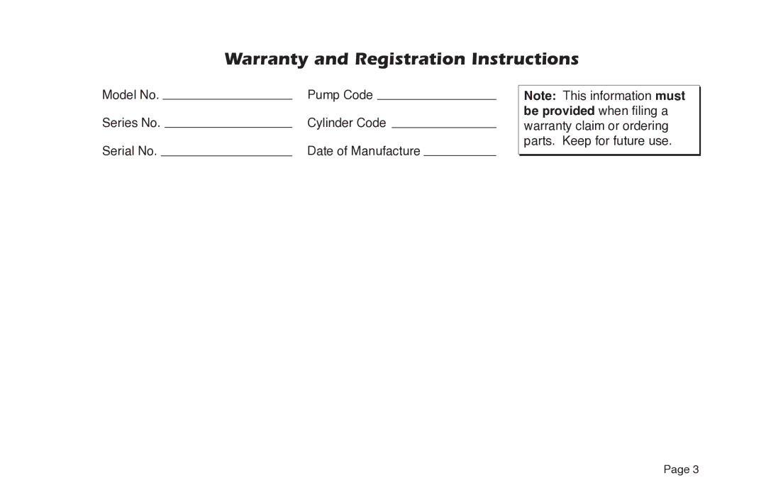 Braun NL955 manual Warranty and Registration Instructions 