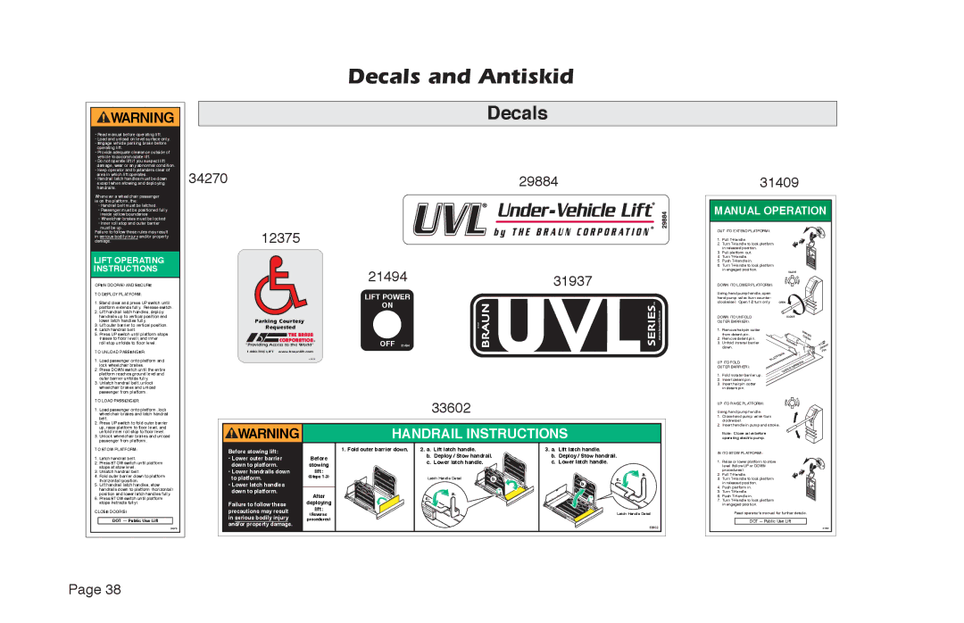 Braun NUVL855RM24 manual 34270 29884 31409 