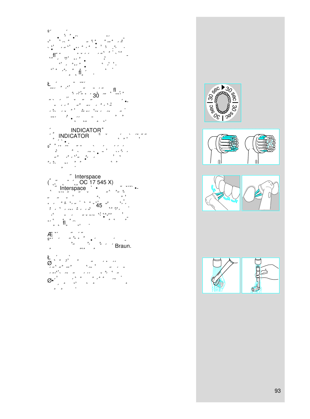 Braun OC17525, OC 17545X manual ËÂÌÒÓ ‰‡‚ÎÂÌËﬂ, ÔÂÚËÌ‡ Indicator 