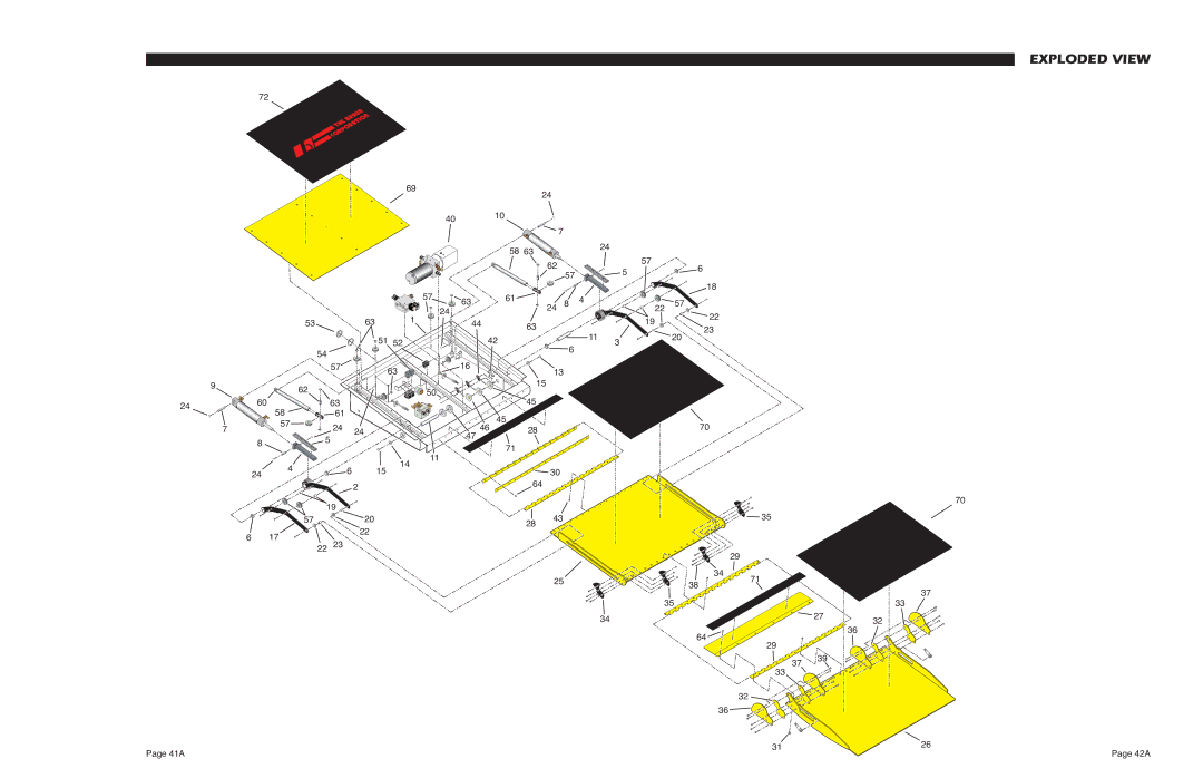 Braun RA300 service manual Exploded View 