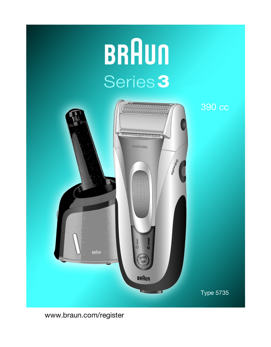 Braun Series 3 manual 