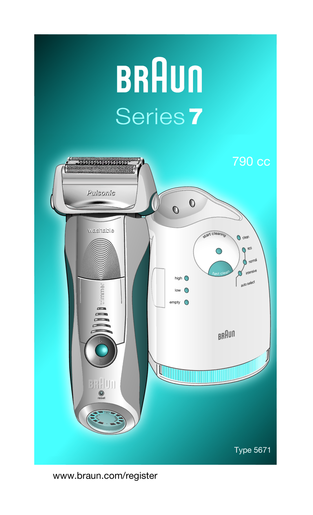 Braun Series7 manual 