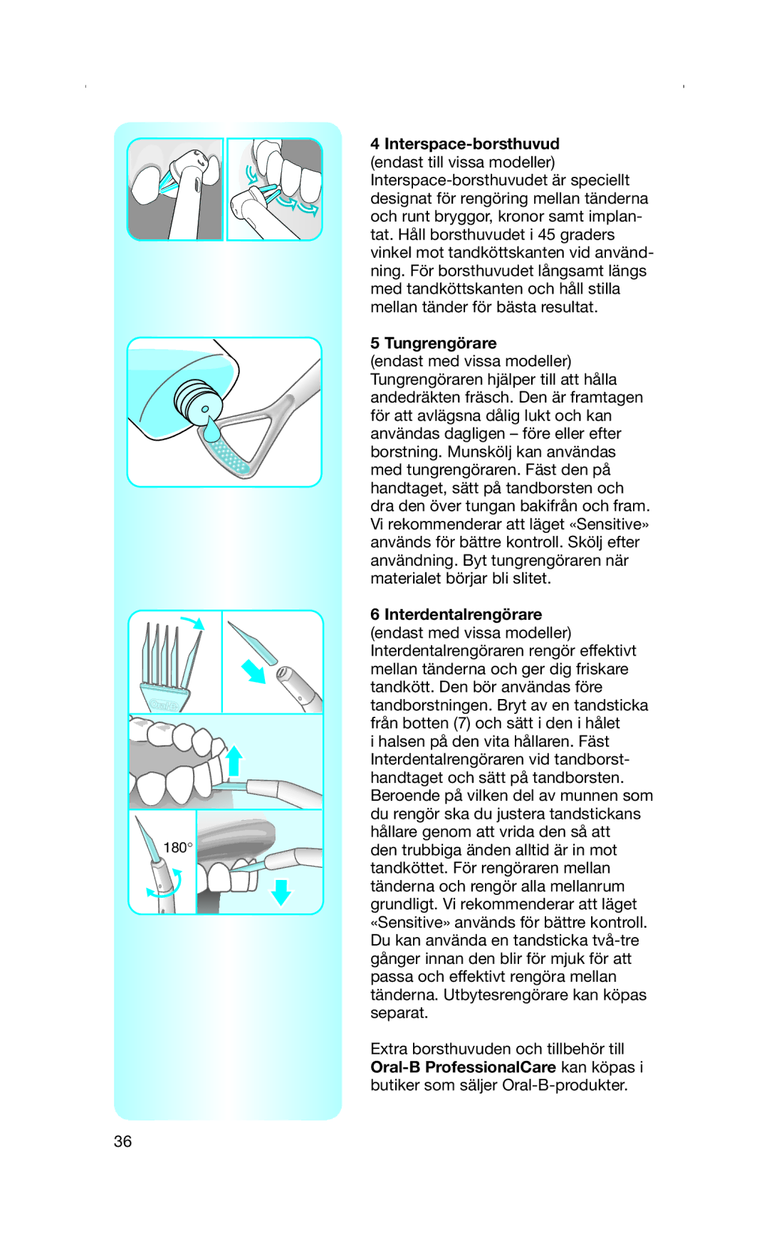 Braun Toothbrush manual 180 