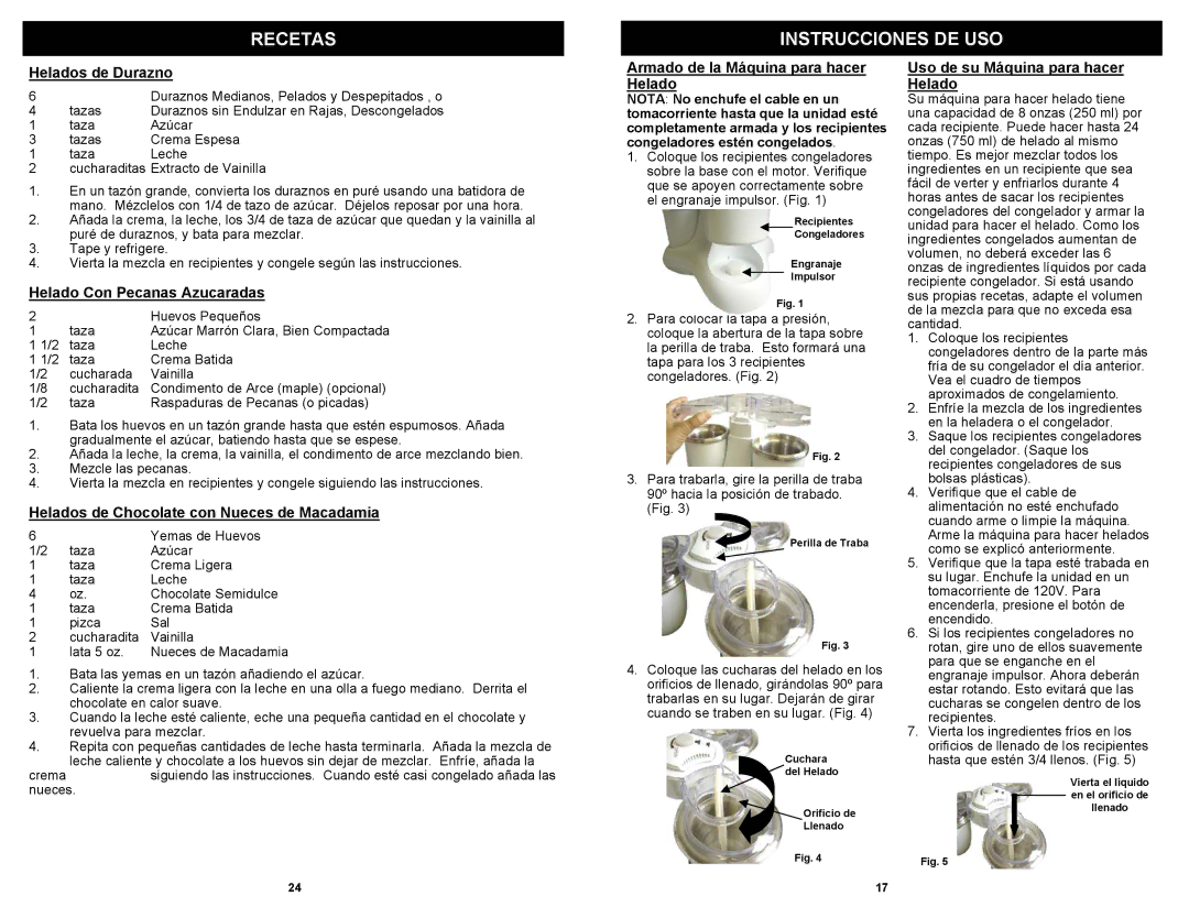 Bravetti KP300H owner manual Instrucciones DE USO 