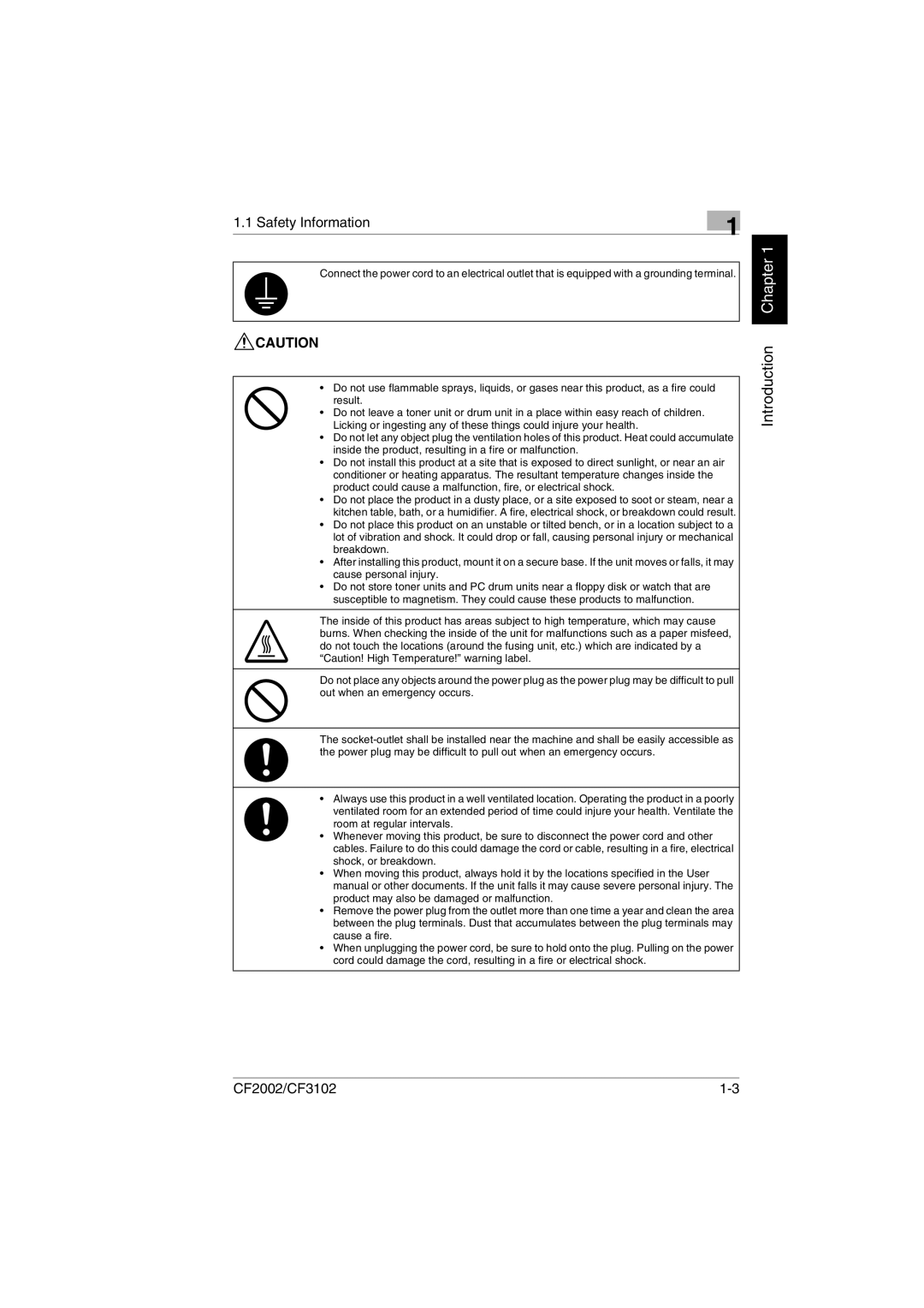 Breadman CF3102, CF2002 user manual Introduction Chapter 