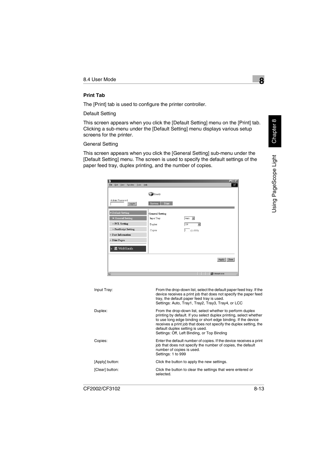 Breadman CF3102, CF2002 user manual User Mode, Input Tray 