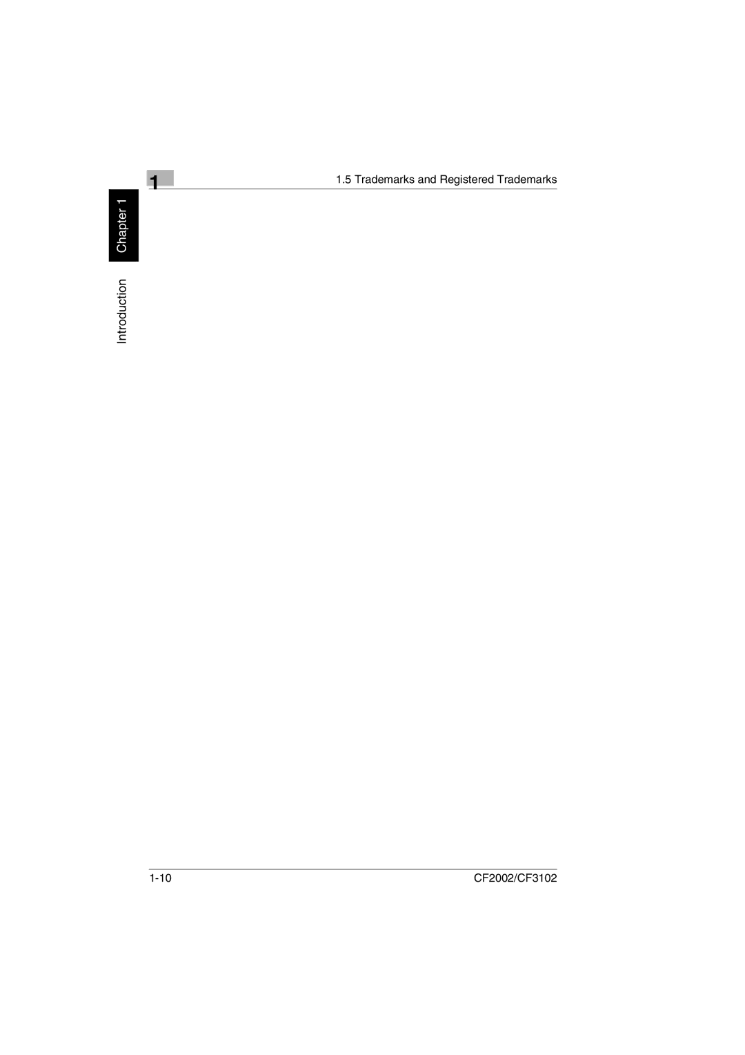 Breadman CF2002, CF3102 user manual Trademarks and Registered Trademarks 