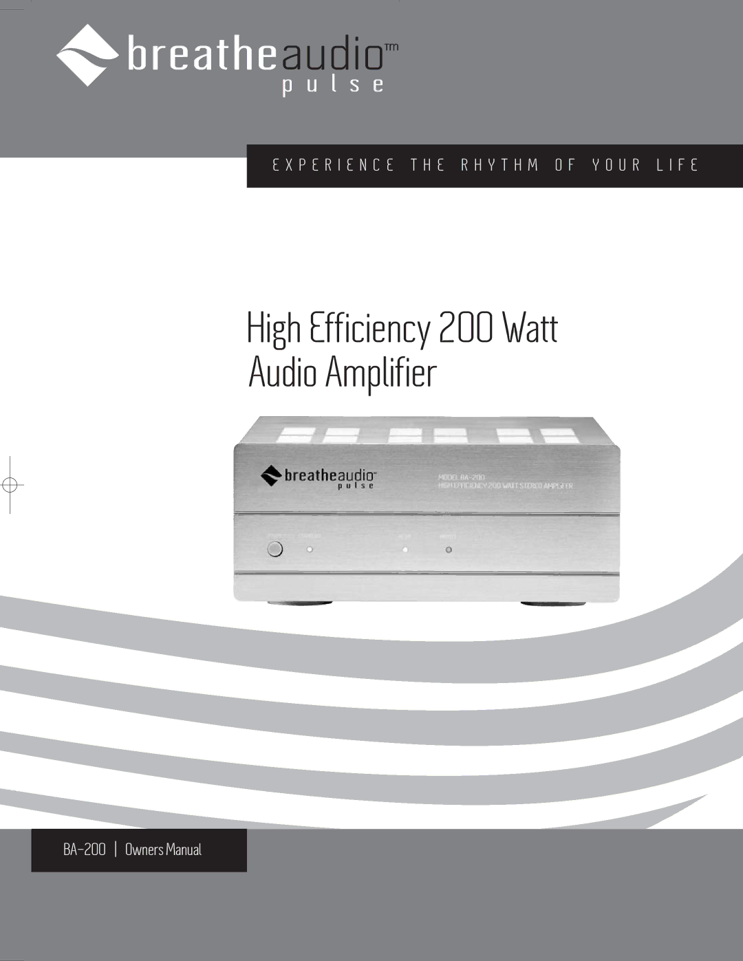 BreatheAudio BA-200 owner manual Audio Amplifier 