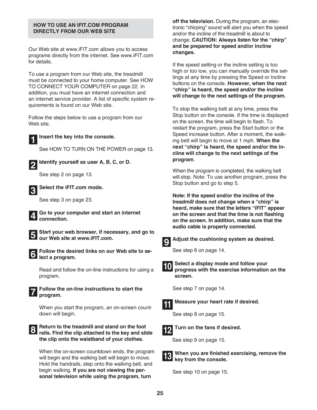 BreatheAudio NTL24950 user manual Directly from OUR WEB Site, Follow the on-line instructions to start Program 