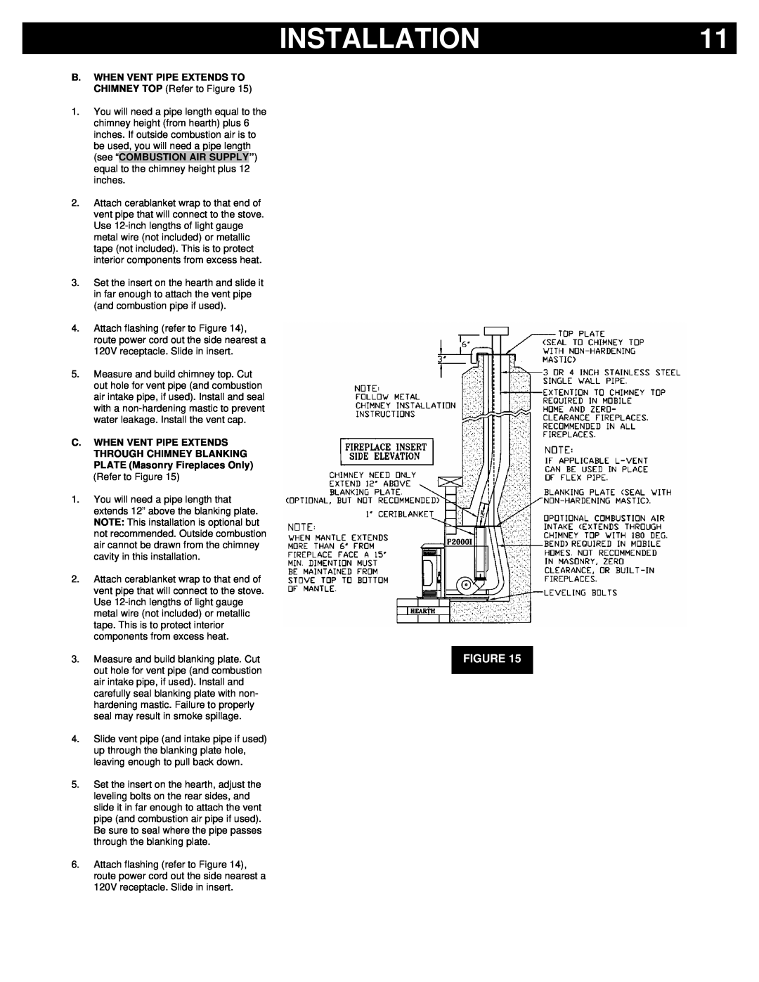 Breckwell P2000I, P2000FS owner manual Installation, Figure 