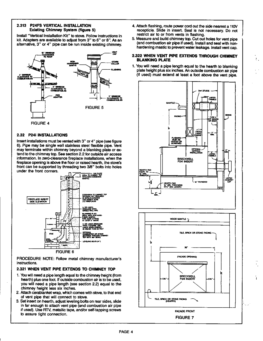 Breckwell P24FS manual 