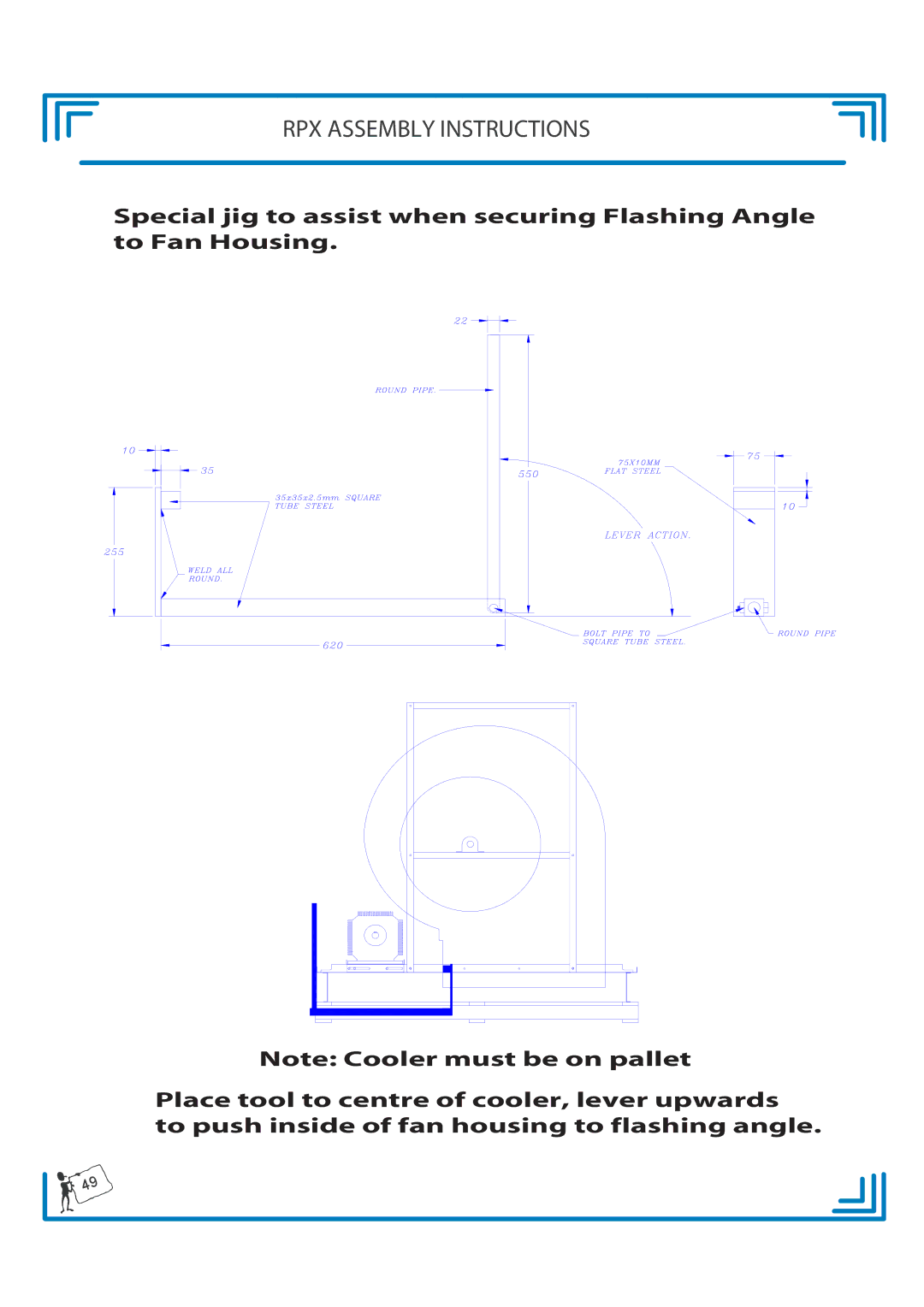 Breezaire RPX900D manual RPX Assembly Instructions 