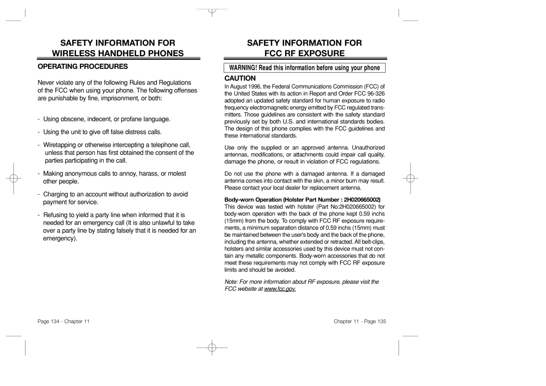 Bretford CDM-8500 owner manual Safety Information for FCC RF Exposure 