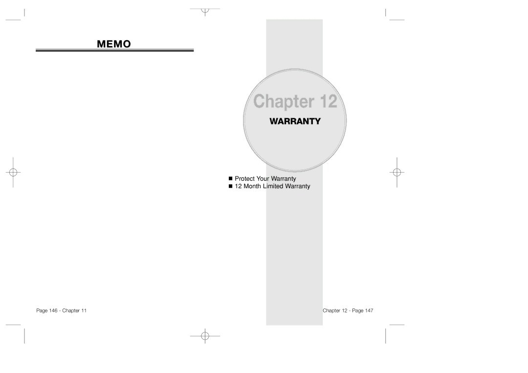 Bretford CDM-8500 owner manual Memo, Warranty 