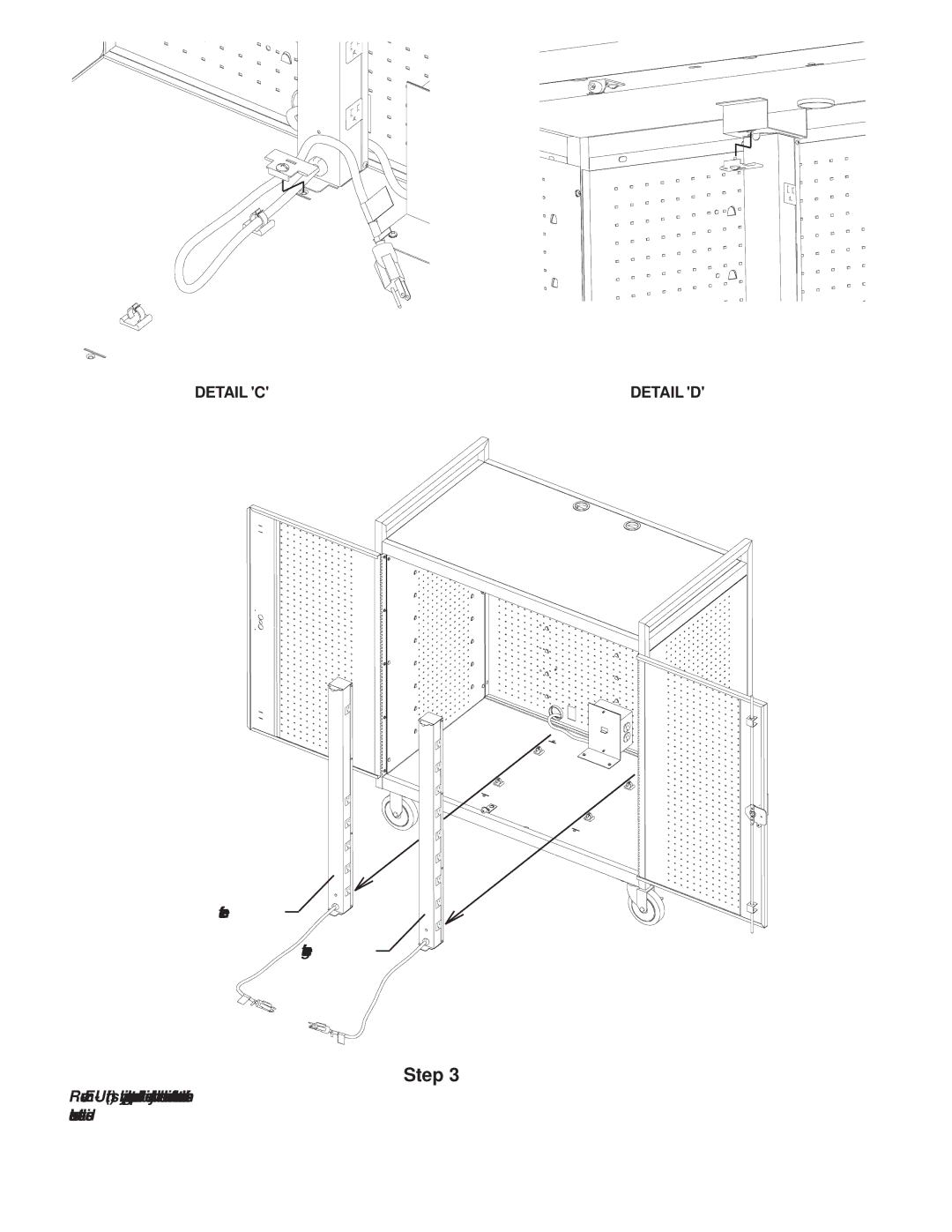 Bretford LAP30EULBA manual Detail C 