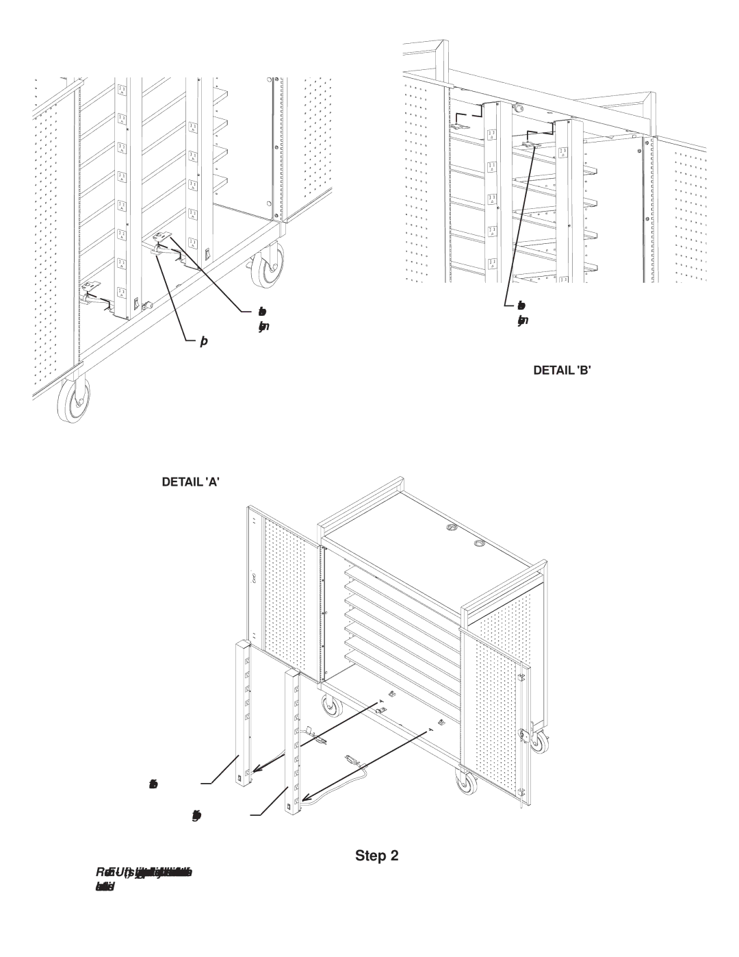 Bretford LAP30EULBA manual Bracket Assembly Clip 