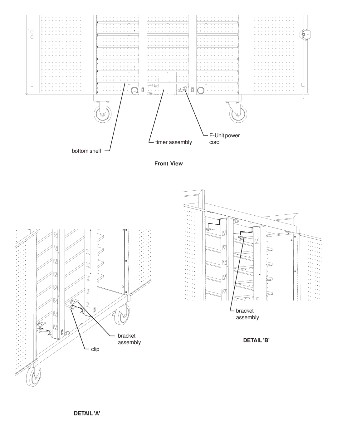 Bretford LAP30EULBA manual Detail a 