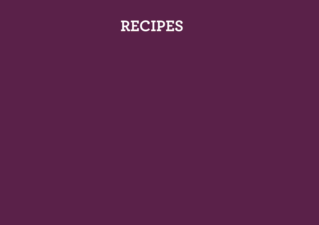 Breville BBM800 manual Recipes 