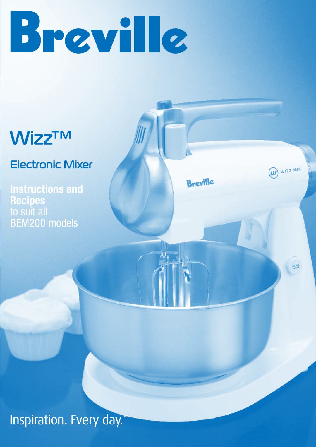 Breville BEM200 manual Wizz 