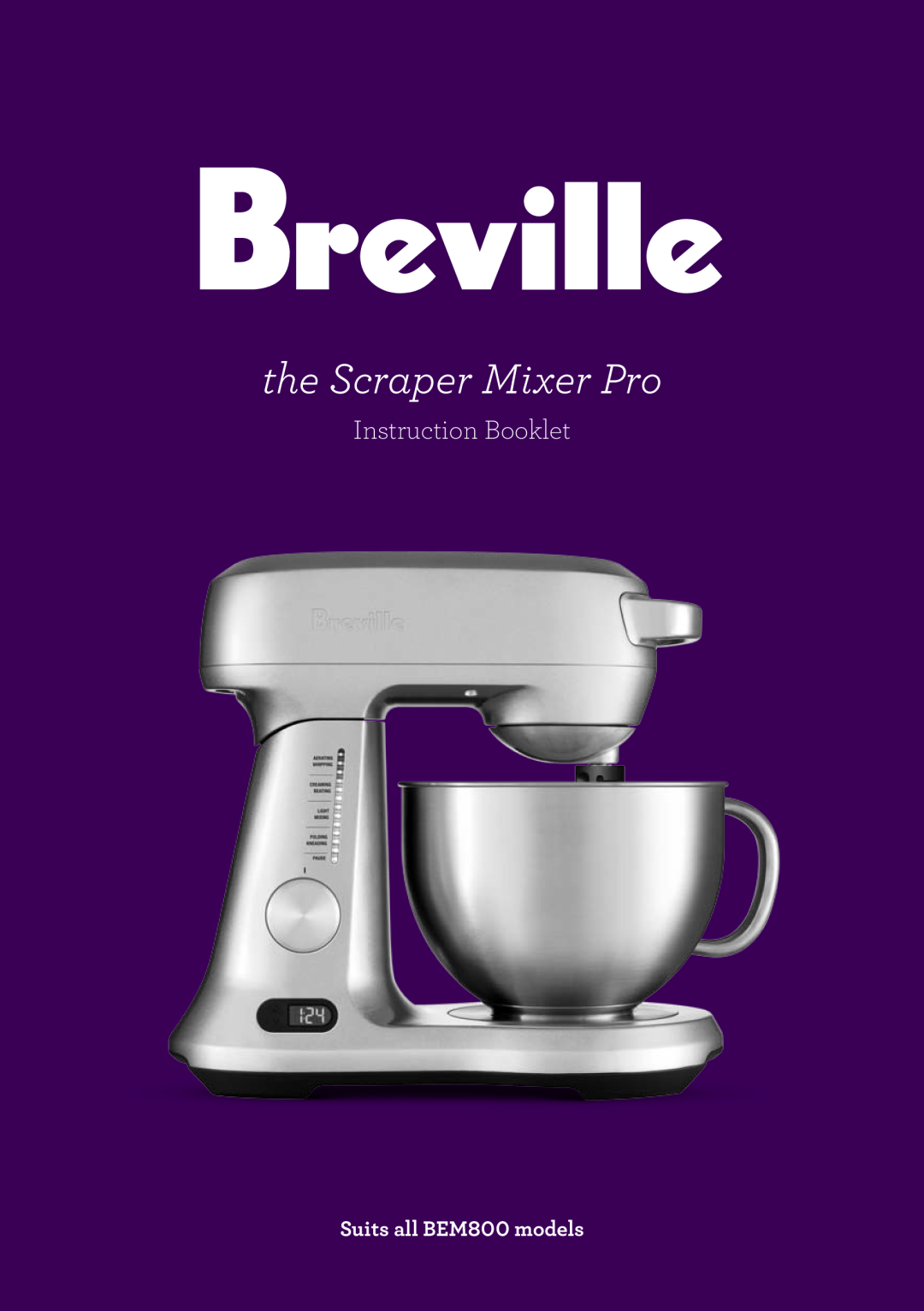 Breville brochure Congratulations, On the purchase, your new, Breville Fast, Cooker, Suits all BEM800 models 