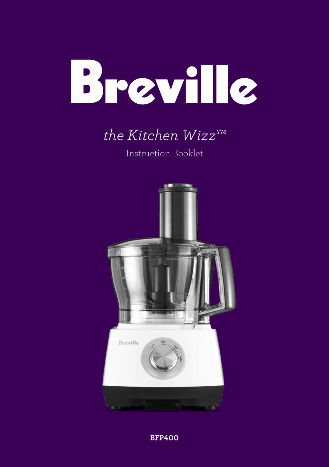 Breville BFP400 brochure Kitchen Wizz 